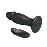 Vibratore Anale Con Glande Scolpito