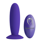 Vibratore Anale Silicone con Telecomando Wireless