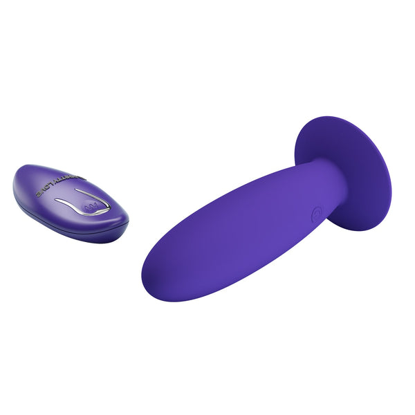 Vibratore Anale Silicone con Telecomando Wireless