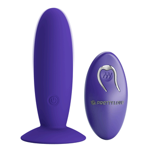 Vibratore Anale Silicone con Telecomando Wireless