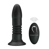 Vibratore Anale a Spinta con Telecomando Wireless