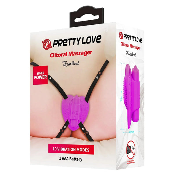 Vibratore Clitorideo Farfallina in Silcone 10 vibrazioni diverse