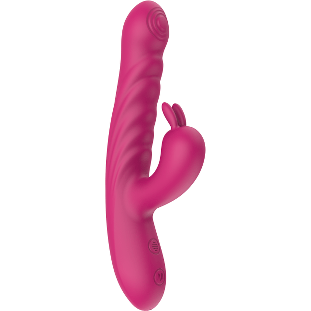 Vibratore Coniglio Con Spinta, Vibrazione e Pulsazione