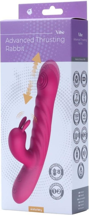 Vibratore Coniglio Con Spinta, Vibrazione e Pulsazione