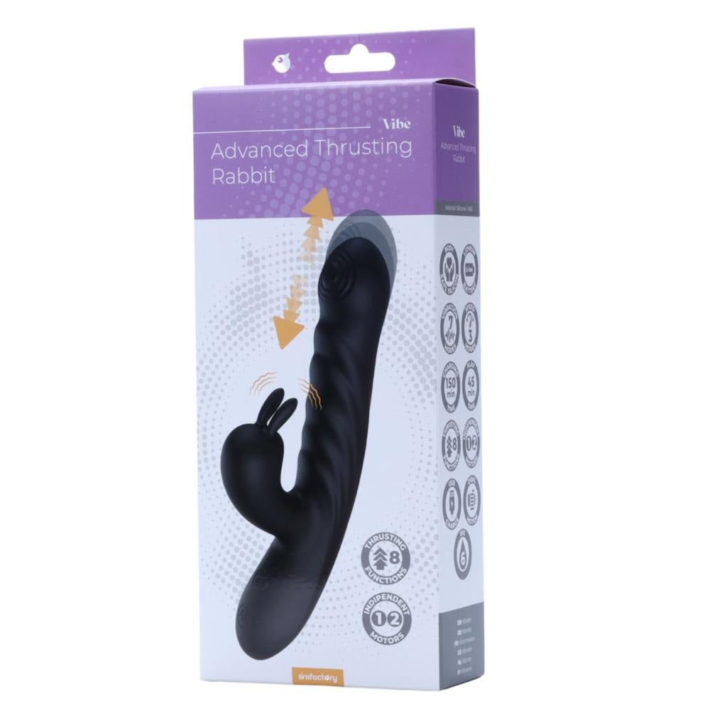 Vibratore Coniglio Con Spinta, Vibrazione e Pulsazione
