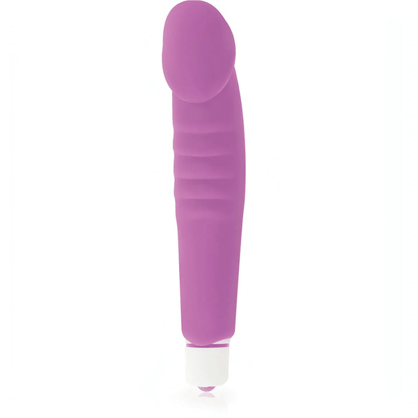 Vibratore Design A Forma Fallica Con Scanalature Stimolanti