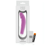 Vibratore Design A Forma Fallica Con Scanalature Stimolanti