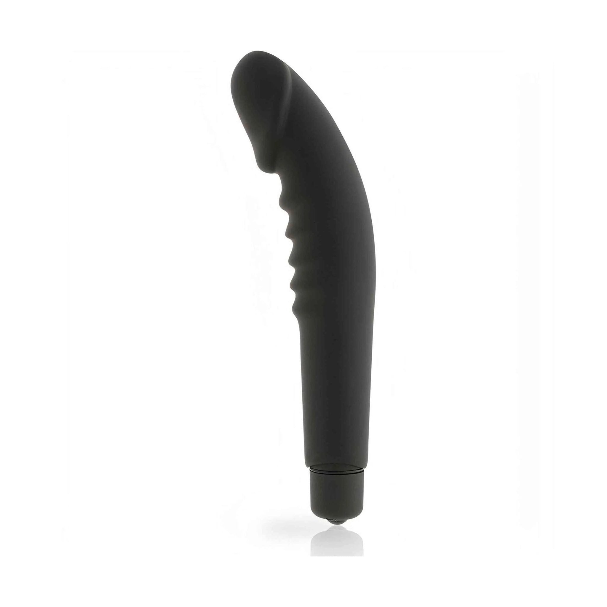 Vibratore Design a forma fallica per Stimolazione del Punto G con nervature stimolanti