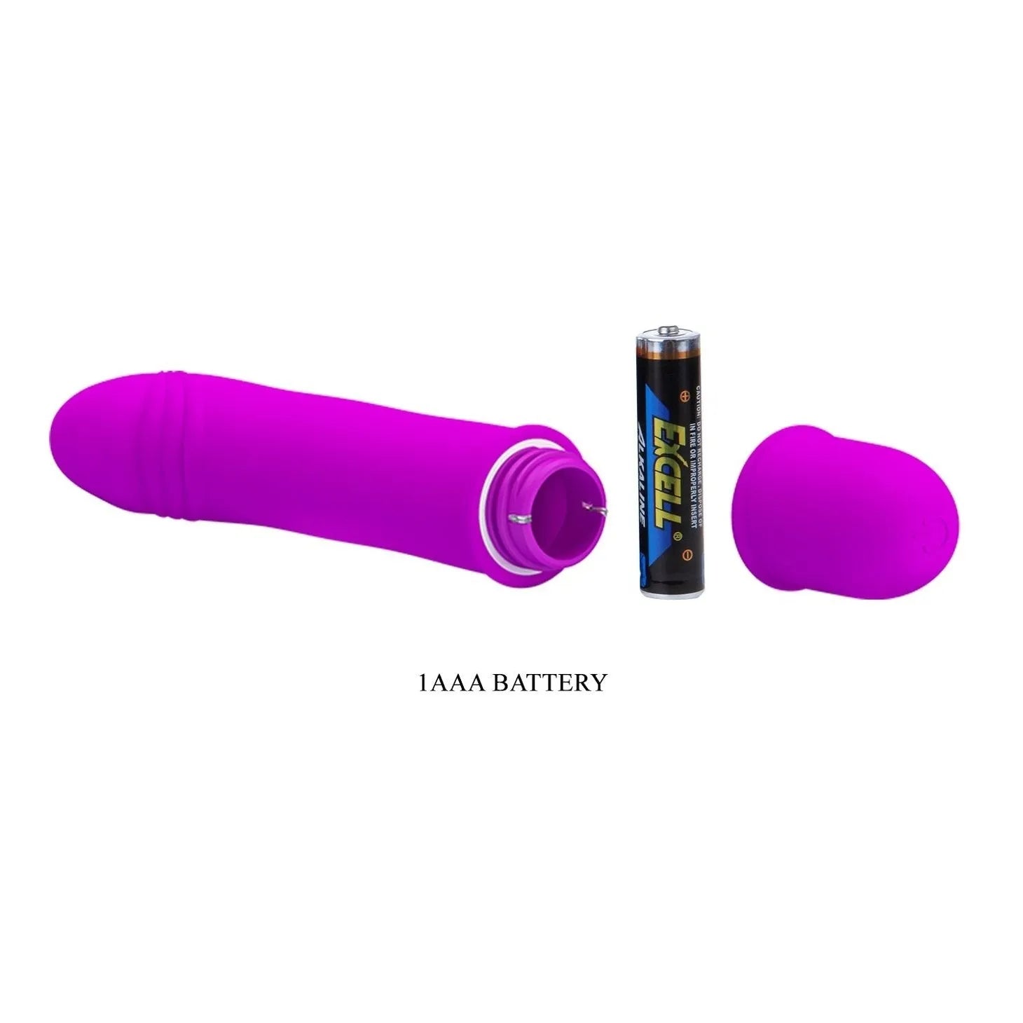 Mini Vibratore con accennata forma del pene - 10 diverse vibrazioni