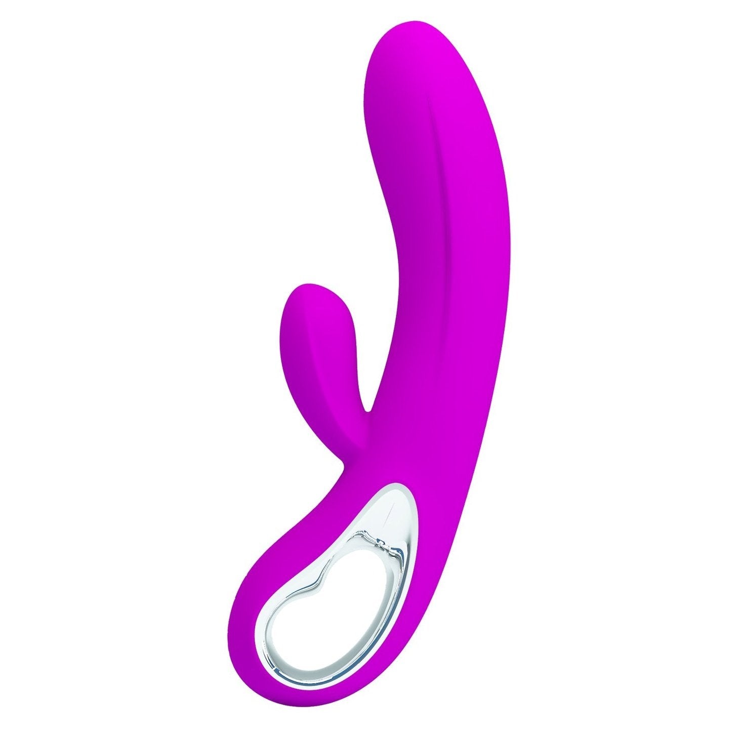 Vibratore Design in silicone Elmer - 12 modalità di vibrazione, Ricaricabile, Viola