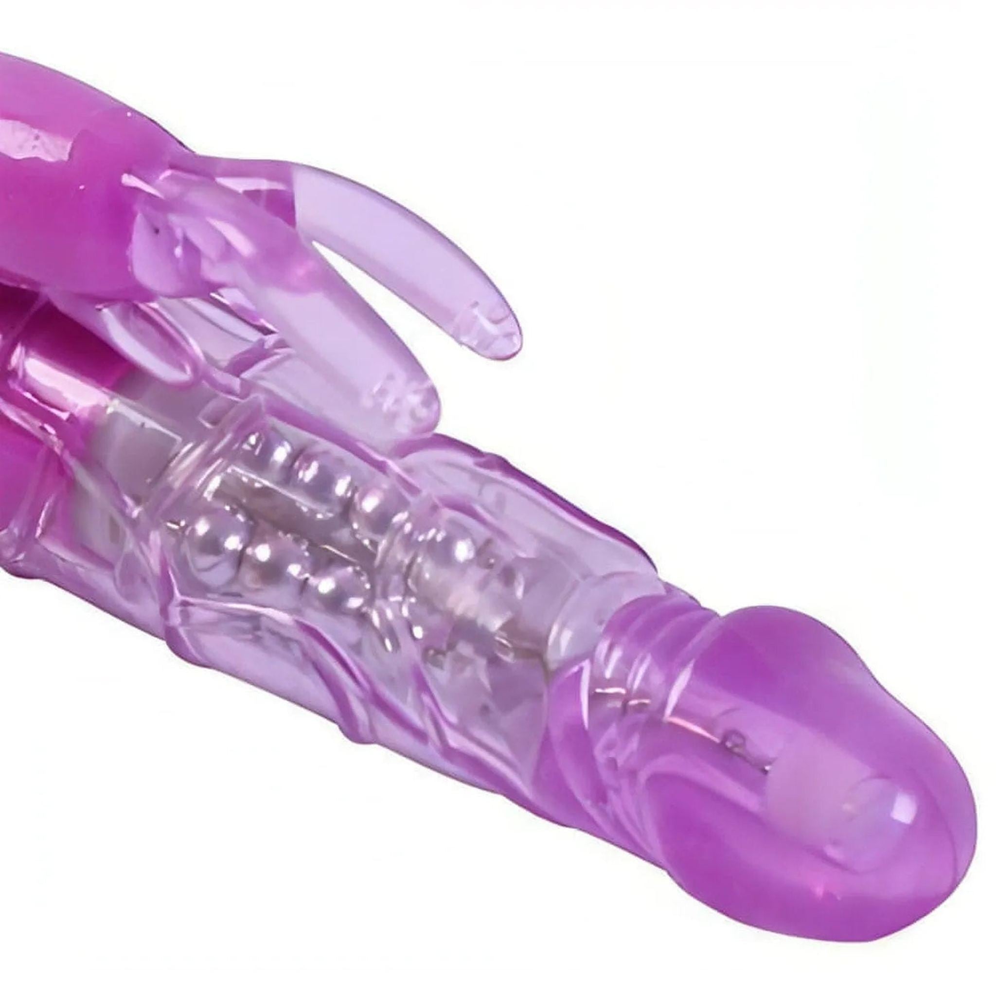 Vibratore Doppia Funzione Penetrazione e Stimolazione Clitoridea
