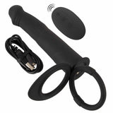 Vibratore Doppia Penetrazione con Comando Wireless