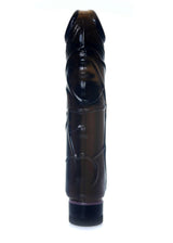 Vibratore Nero in Jelly 22 cm