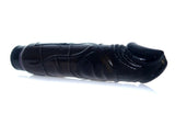Vibratore Nero in Jelly 22 cm