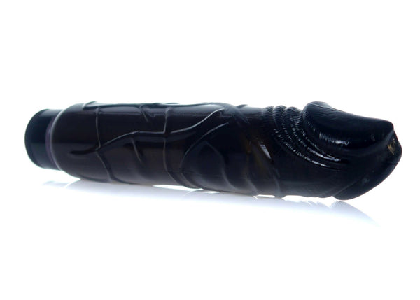 Vibratore Nero in Jelly 22 cm