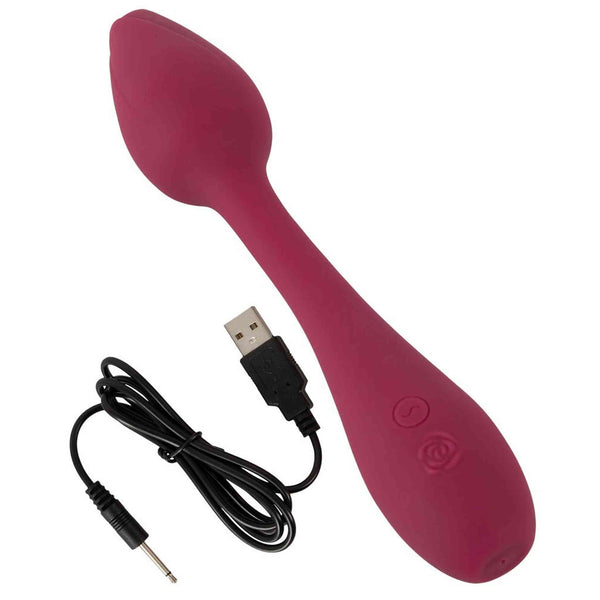 Vibratore Punto-G Bendable in Silicone