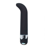 Vibratore Punto G in silicone 15 cm - Multispeed, Nero