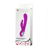 Confezione vibratore Hot Rabbit Pretty Love con scritte funzioni e memoria