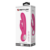 Scatola imballaggio vibratore rabbit Carina Pretty Love con icone impermeabile e ricarica