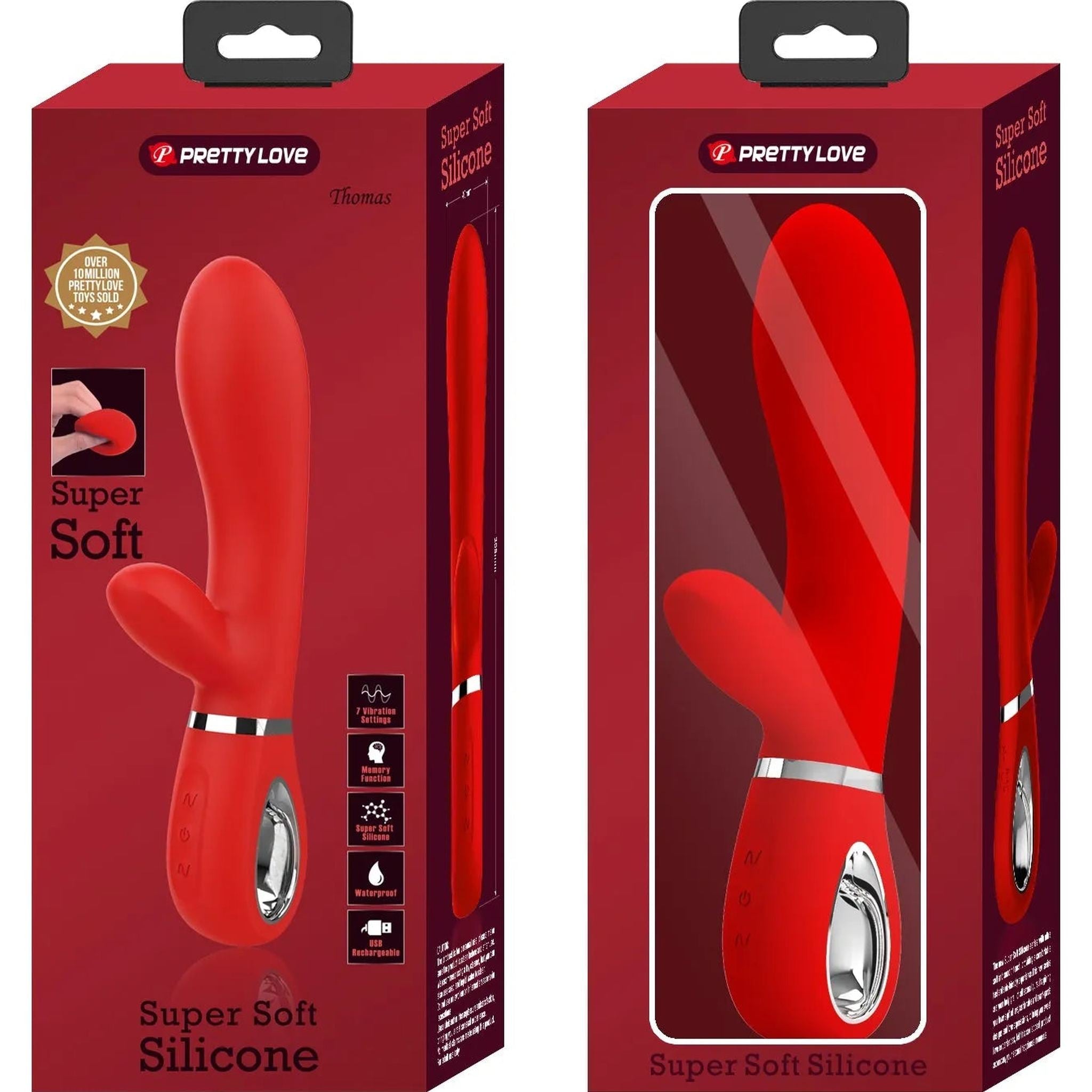 Vibratore Rabbit Elegante Con 12 vibrazioni