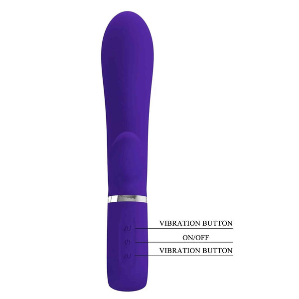 Vibratore Rabbit Elegante Con 12 vibrazioni