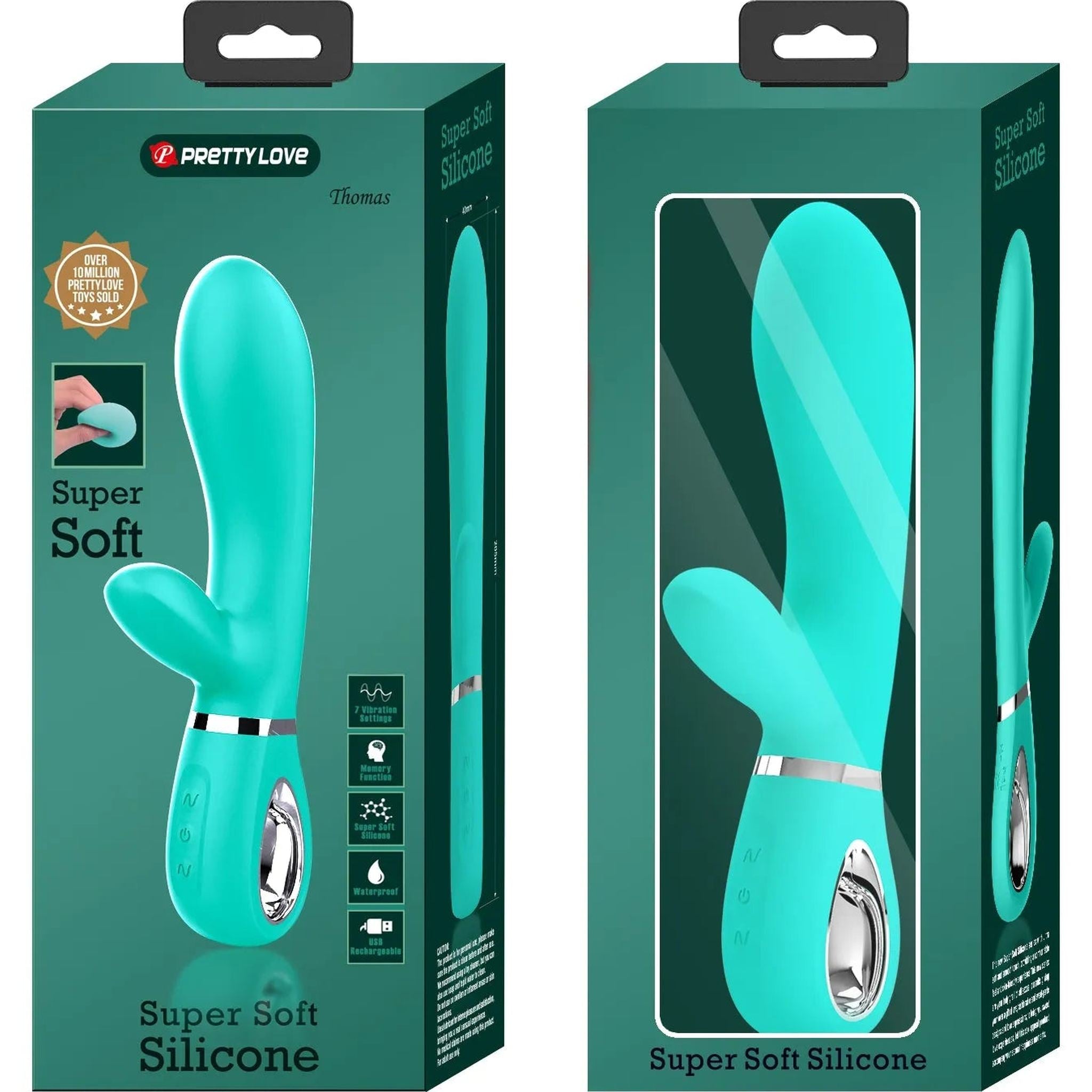 Vibratore Rabbit Elegante Con 12 vibrazioni