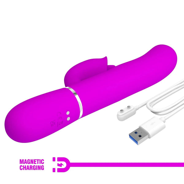Vibratore Rabbit Thumping + Licking