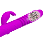 Vibratore Rabbit con Spinta e Rotazione