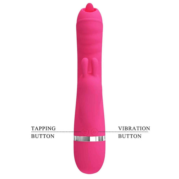 Vibratore Rabbit con funzione Licking e Succhia Clitoride