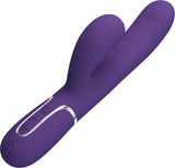 Vibratore Rabbit e Succhiaclitoride con Pulsazione