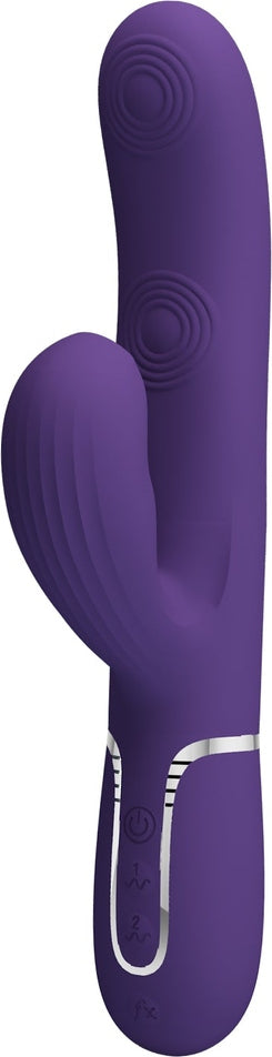 Vibratore Rabbit e Succhiaclitoride con Pulsazione