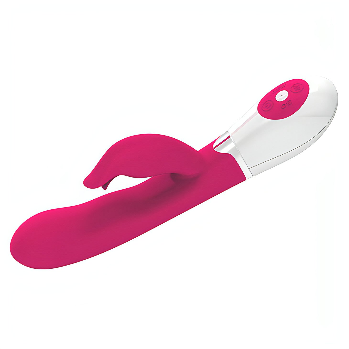 Silicone Rabbit Vibrator with 30 Different Vibration Modes - Purple