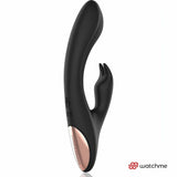 Vibratore Rabbit in silicone con orologio per controllo remoto teconologia WatchMe - 7 modalità di vibrazione