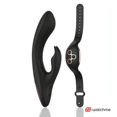 Vibratore Rabbit in silicone con orologio per controllo remoto teconologia WatchMe - 7 modalità di vibrazione