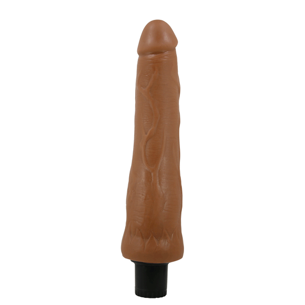 Vibratore Realistico Scappellabile 25 cm Multivelocità