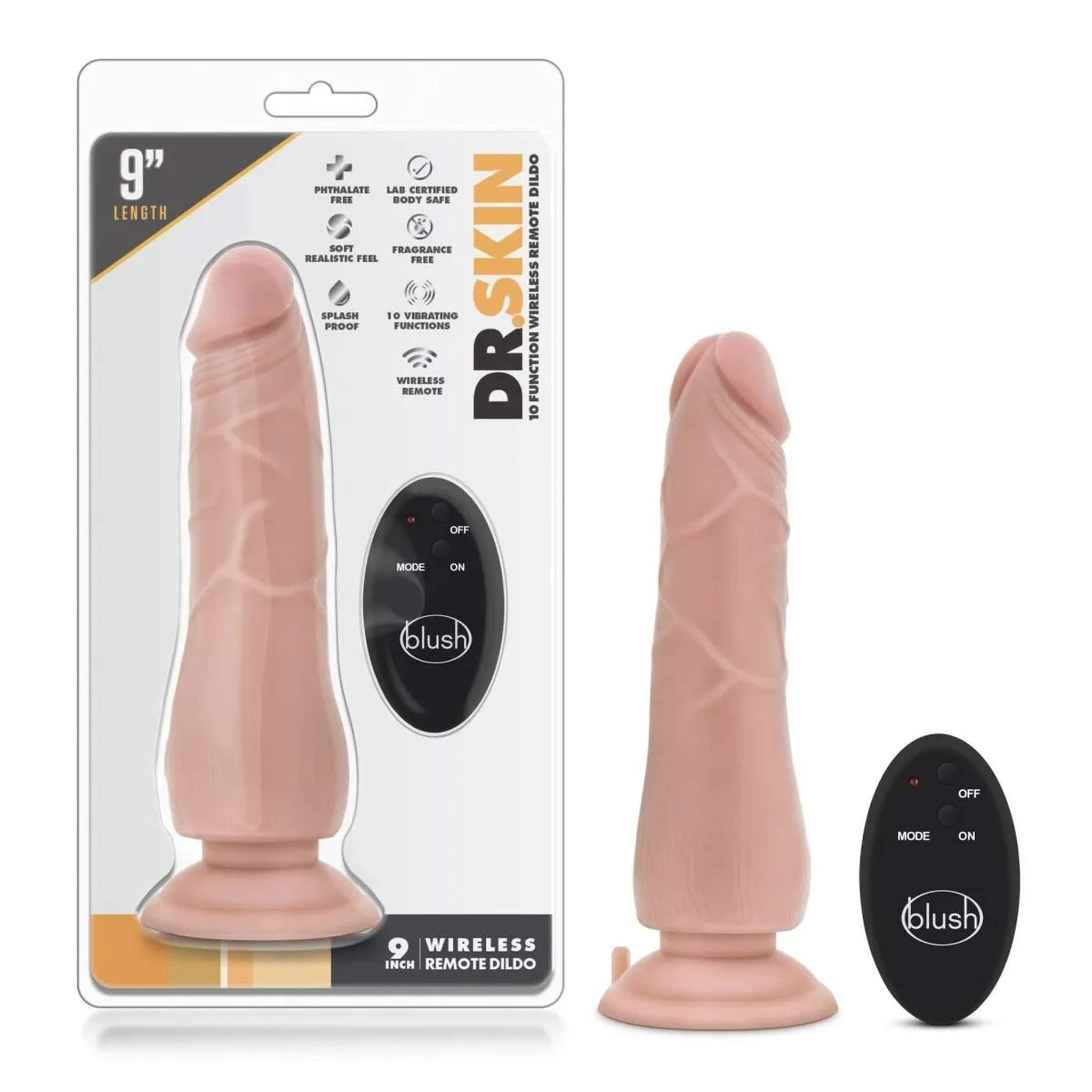 Vibratore Realistico con Comando Wireless