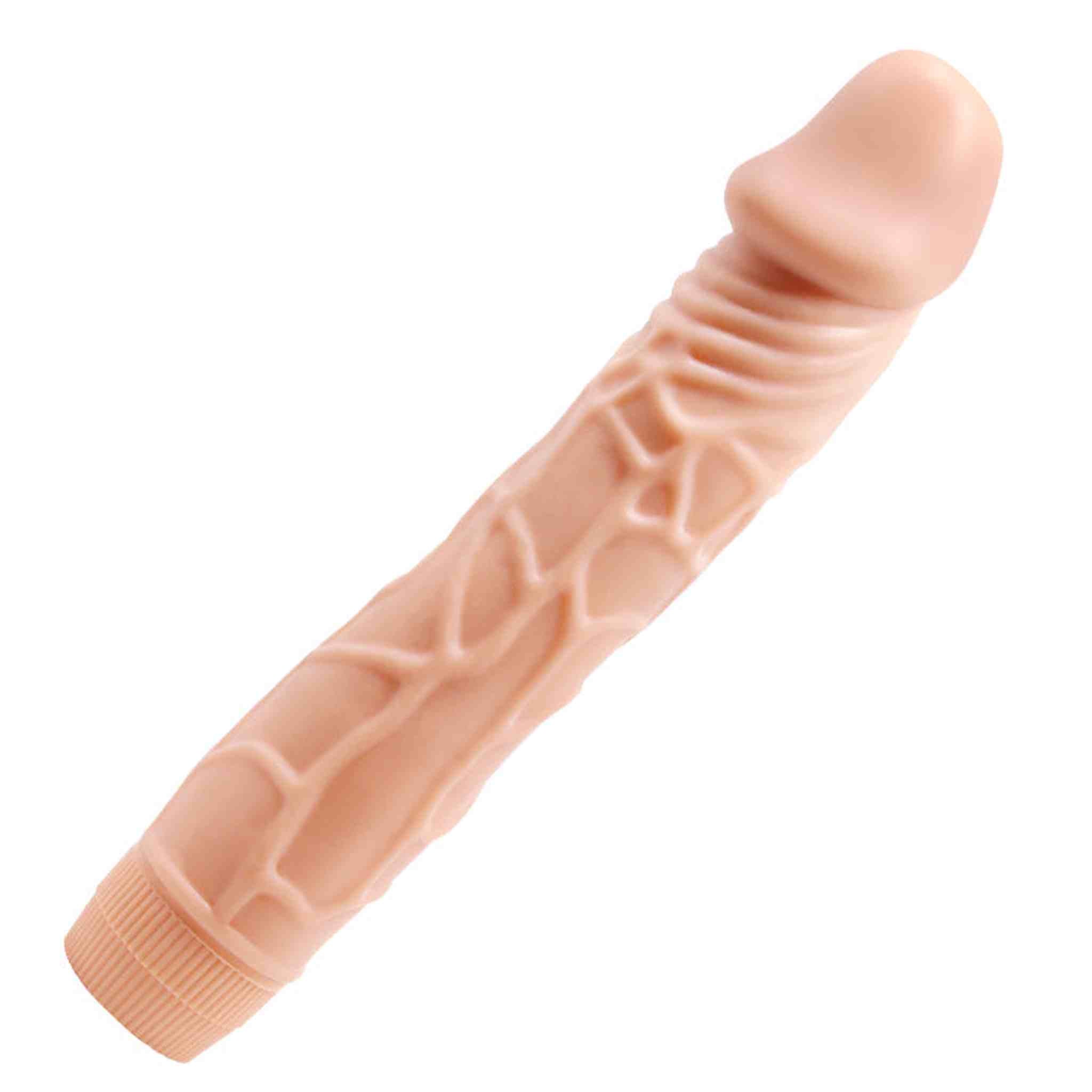 Vibratore Realistico realizzato in  Soft Skin - 22.5 cm Ø 4.5 cm  Multispeed - Rosa Carne