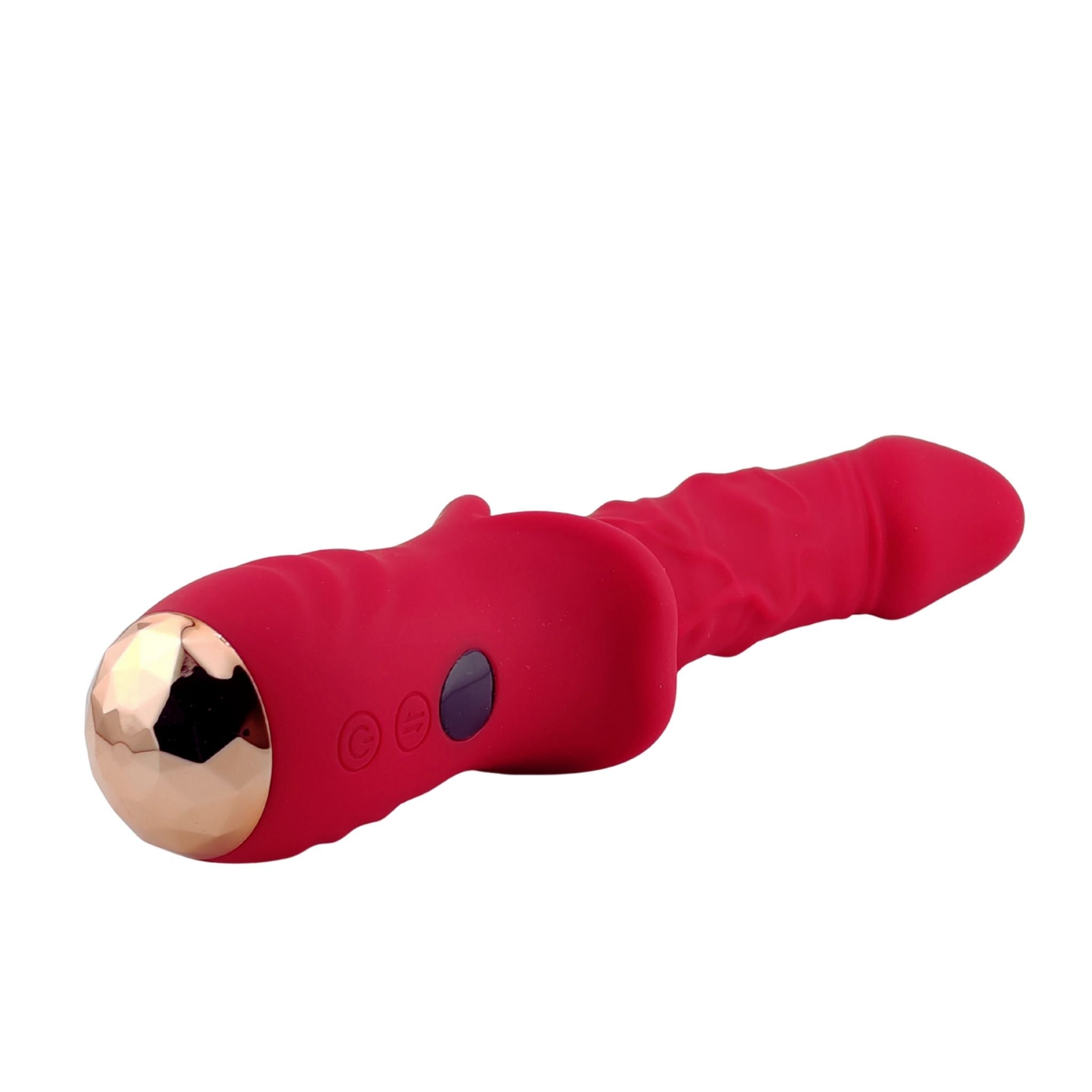 Vibratore Riscaldante con Spinta e Fingering