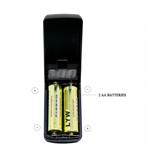 Confezione batterie alcaline AA incluse per vibratore