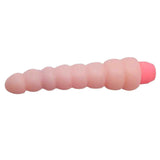 Vibratore a spina modulare rosa carne vista frontale