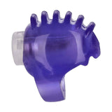 Vibratore da dito Calexotics viola forma mano con cinque protuberanze