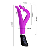 Vibratore design doppia funzione - Basil