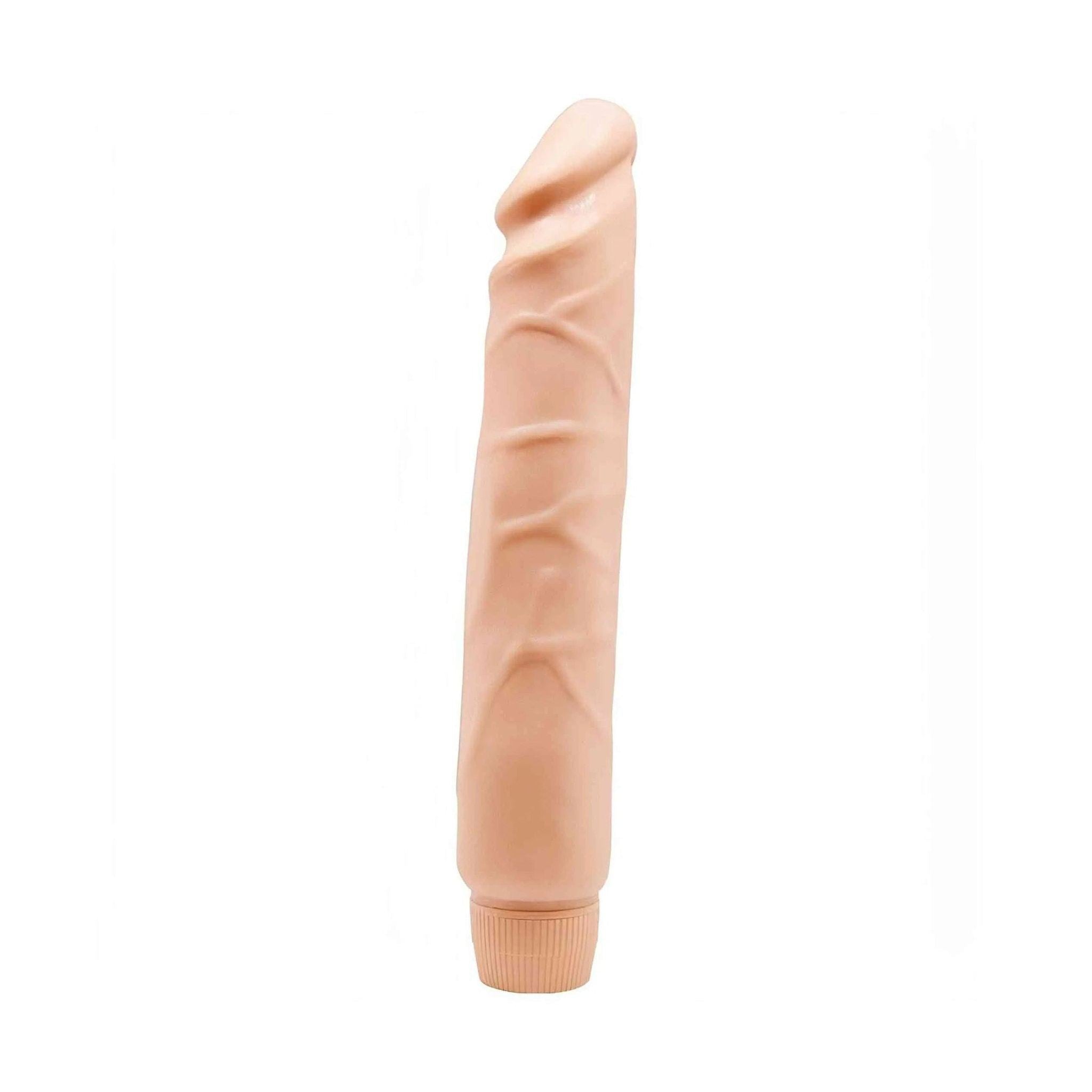 Vibratore in Soft Skin 26 cm - Rosa Carne, Multispeed