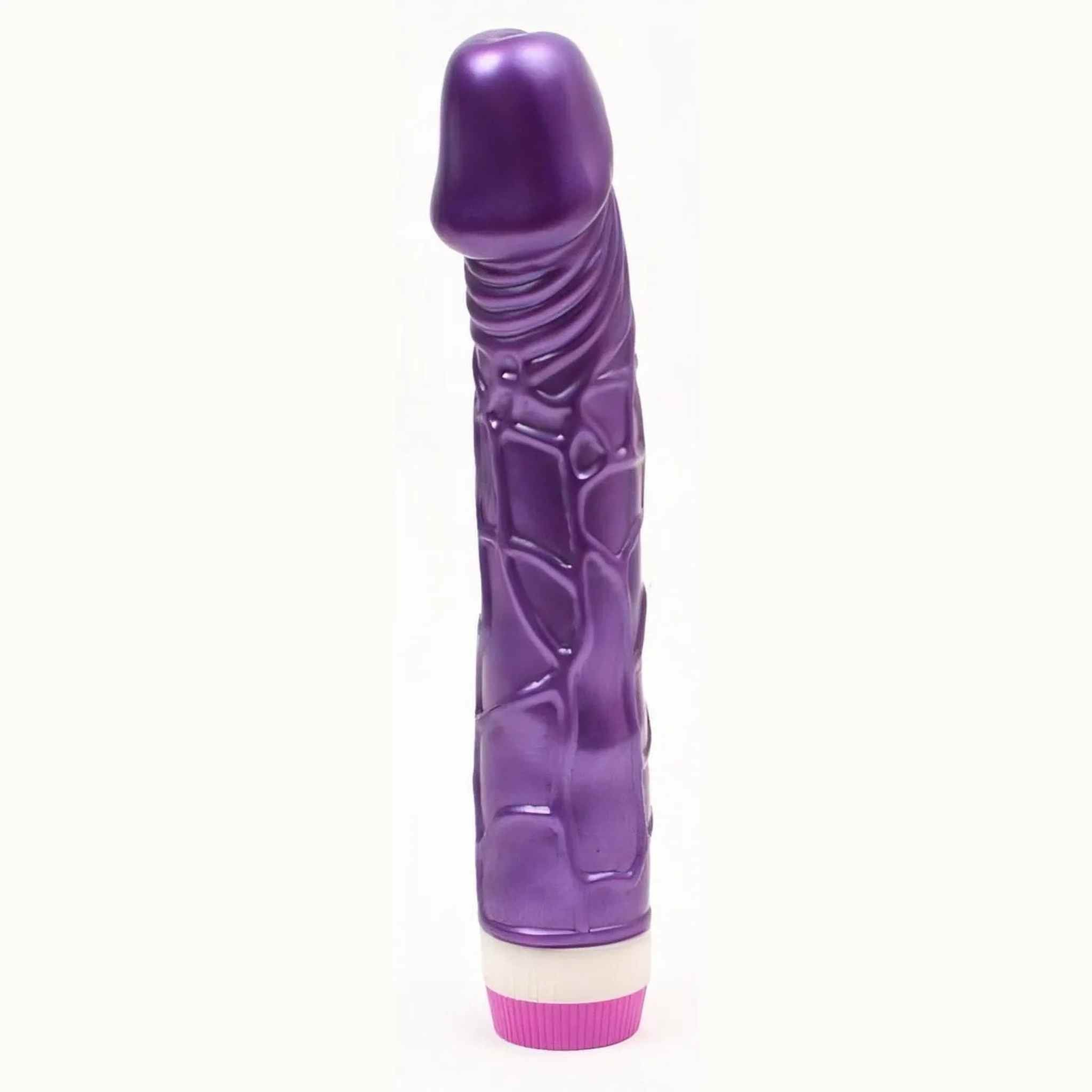 Vibratore realistico BIG multispeed - Viola