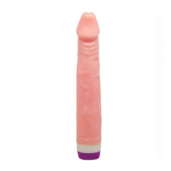 Vibratore realistico con vibrazione multispeed - 22 cm, Rosa Carne