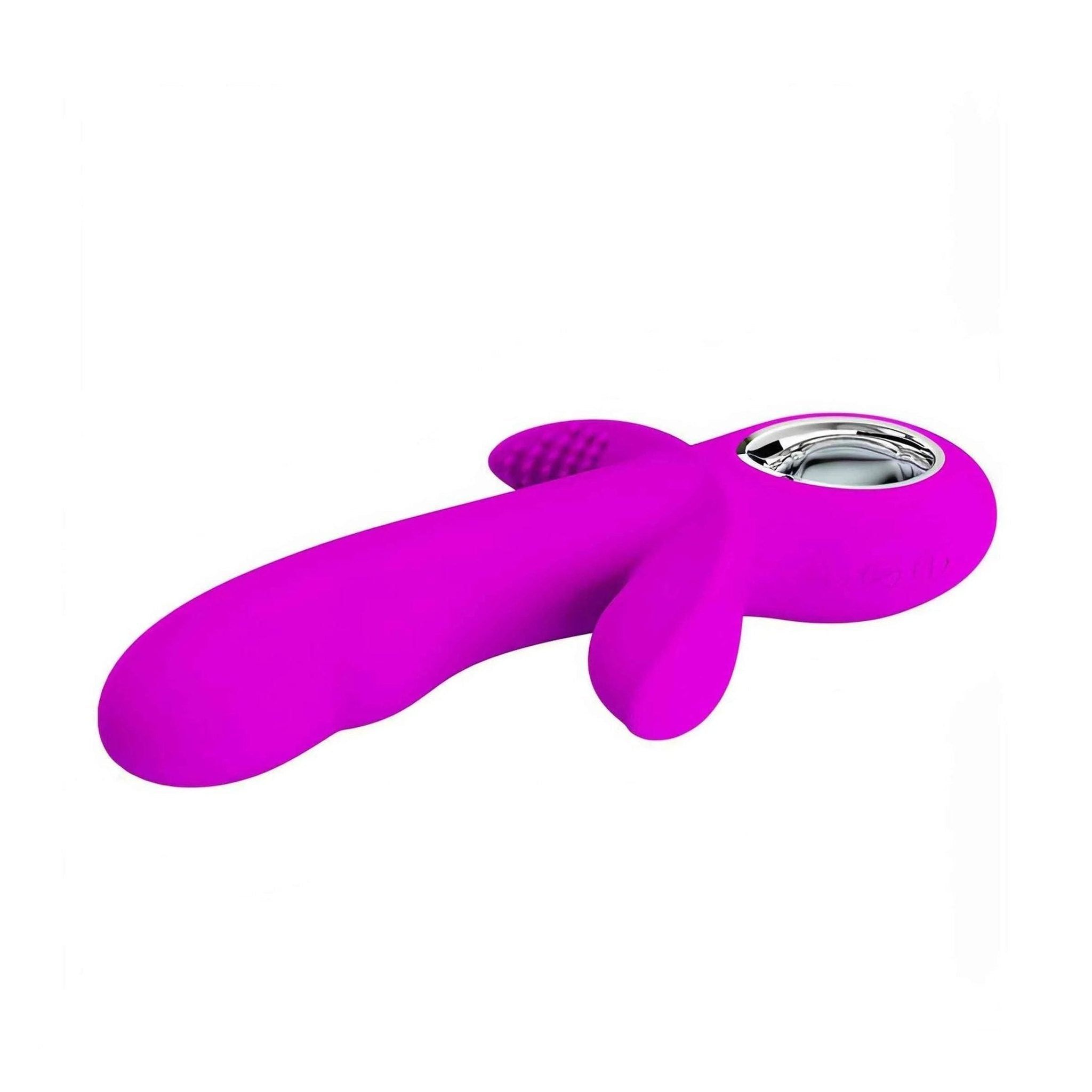 Vibratore tripla funzione bendable - 7 modalità di vibrazione, 5 diverse velocità, Ricaricabile, Silicone Medicale
