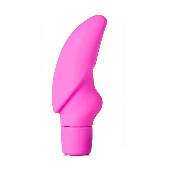 Vibratore clitorideo rosa acceso Voluptuous Tongue forma fluida punta arrotondata