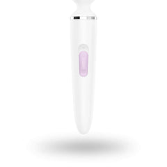 Wand-er Woman Wand Vibrator - White/Chrome