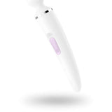 Wand-er Woman Wand Vibrator - White/Chrome
