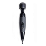 Wander Wand MultiSpeed nero frontale con interruttore ovale e cavo di alimentazione